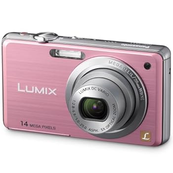 Panasonic LUMIX DMC-FS11EG-P Digital Camera 14MP 5x Optical